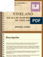 VINELAND: Escala de Madurez Social