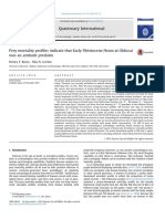 Prey Mortality Profiles Indicate That Early Pleistocene Homo at Olduvai Was An Ambush Predator