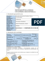 Guía de Actividades y Rúbrica de Evaluación - Paso 3 - Analizar El Caso Violencia Escolar