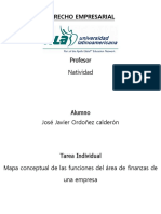 Ordoñez - Calderon - S1 - TImapa Conceptual de Las Funciones Del Area de Finanzas de Una Empresa