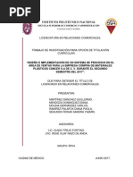 Proyecto Final de Compra de Materiales Plásticos Cáncer s.a. de c.V.