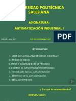 Intorducción a La Automatización Industrial