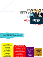 Prosedur Advokasi P4GN