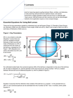 Understanding Ball Lenses