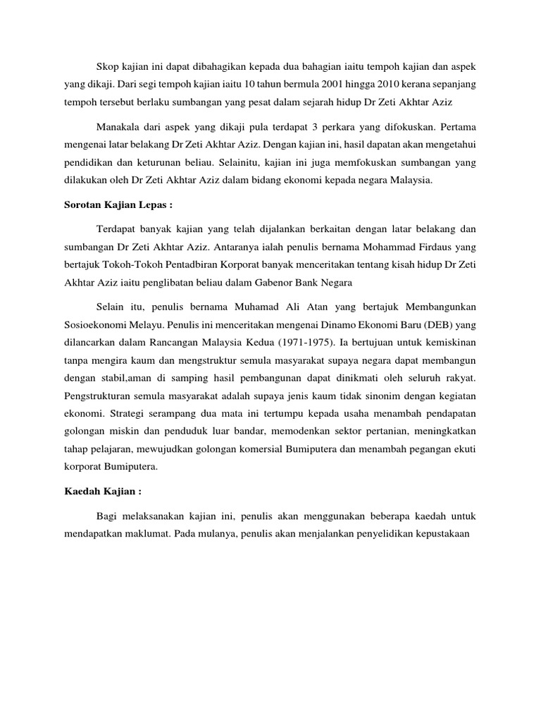 Skop Kajian Ini Dapat Dibahagikan Kepada Dua Bahagian Iaitu Tempoh Kajian Dan Aspek Yang Dikaji Pdf