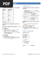 Brelemprogresstest 1