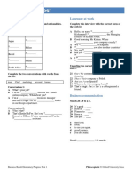 Brelemprogresstest 1