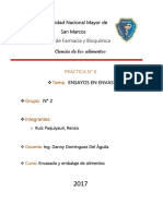 Envasado Practica 6