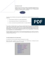 Arrays Básicos o Tradicionales en PHP