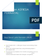 BBLR Dan Asfiksia Perinatal