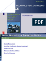 Statics: Vector Mechanics For Engineers