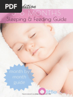 3 to 6 Month Sleeping and Feeding Guide 2017