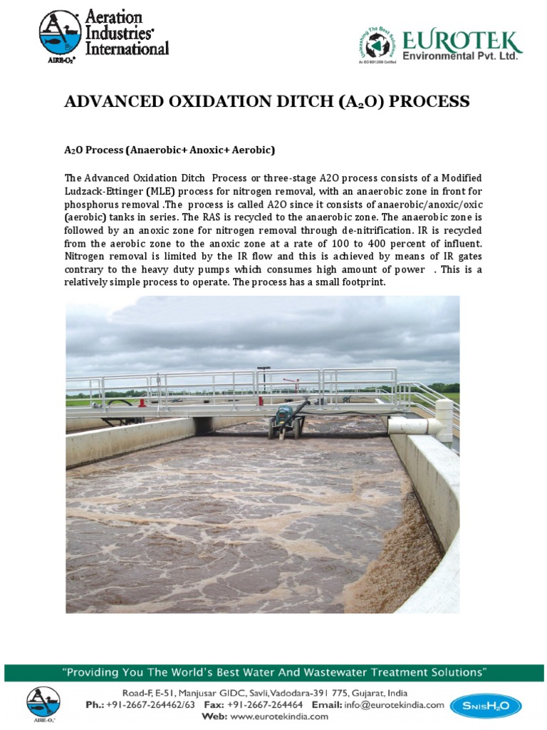 Advanced A2O Process for BNR Efficiency | PDF | Environmental ...
