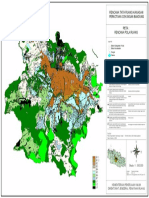 Peta Pola Ruang Cekungan Bandung