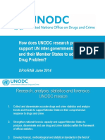 How Does UNODC Research Programme Support UN Inter-Governmental Bodies and Their Member States To Address The Drug Problem?