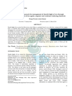 An Eco-Friendly Approach For Management of Sheath Blight of Rice Through Integrated Application of Bio-Agents, Organics and Resistance Inducing Chemicals