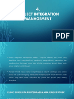 4 Project Integration Management