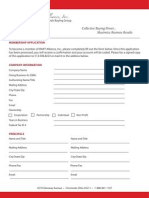 DART Application Form
