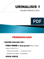 Kuliah 8_URINALISIS 2014 es.ppt