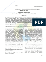 Molecular characterization of fluorescent bacteria antagonistic against Turicum leaf blight