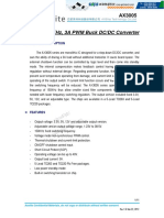 150KHz 3A PWM Buck DC/DC Converter Module