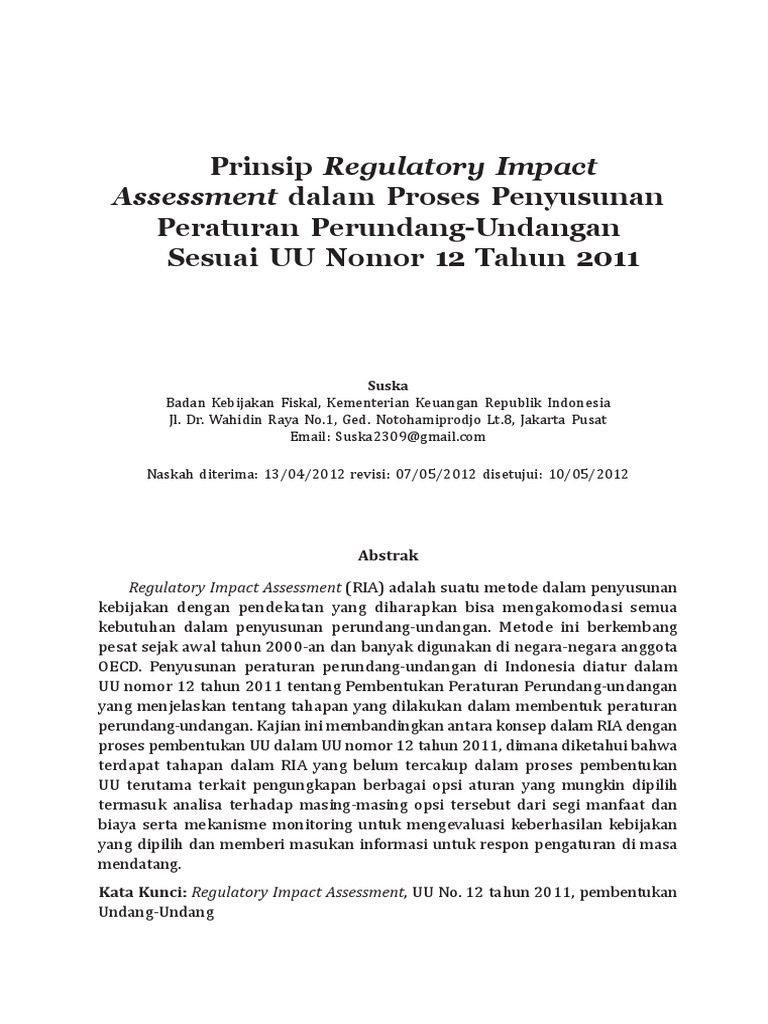Prinsip Ria Dalam Penyusunan Perpu Pdf