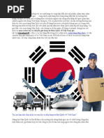 Dịch Vụ Order Mua Hộ Và Chuyển Gửi Hàng Từ Hàn Quốc Về Việt Nam