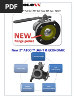 Flange Gasket: New 2'' ATCO Light & Economic