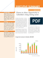 Mining Intelligence Series: "Chance To Shine: Opportunity in Colombia's Rising Mining Sector"