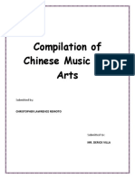 Compilation of Chinese Music and Arts