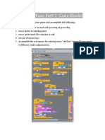 Snap Maze Part 1 Code Blocks