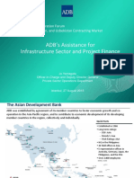 ADB's Assistance For Infrastructure Sector and Project Finance