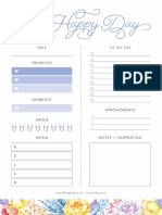 Lovilee DIY - Daily Planner - French Blue