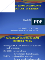 Paradigma Baru Hubungan Dokter & Pasien