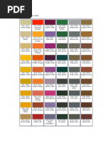 RAL Color Chart BS 4800 PDF