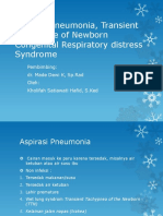 Aspirasi Pneumonia, Transient tachypnoe of Newborn Congenital.pptx