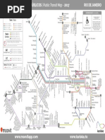 Brazil Rdj Transit System Map