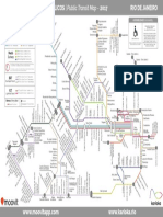 Brazil RDJ Transit System Map