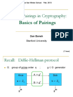 Boneh Basics of Pairings