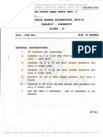 Chemistry Question Paper 2015