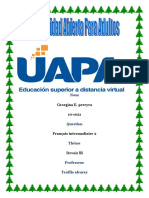 Tarea 3 de Frances Intermedio 2