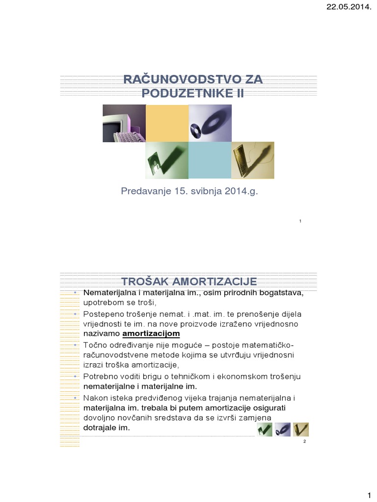 Amortizacija | PDF