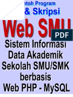 Download Web SMK dan SMK - Sistem Informasi Akademik Sekolah Berbasis Web PHP MySQL by Bunafit Nugroho SKom SN36173155 doc pdf