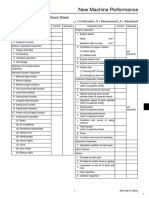 New Machine Performance