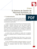 El Sistema de Gestión de Recursos Humanos