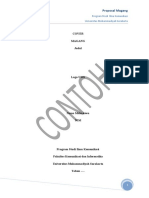 Contoh Proposal Magang PDF