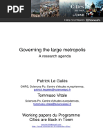LE GALÈS; VITALE (2013) Governing the large metropolis.pdf