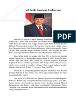 Biografi Susilo Bambang Yudhoyono