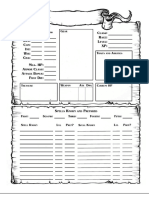 Scarlet Heroes Character Sheet (Fillable)