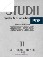 Studii, 01, Nr. 002, Aprilie - Iunie 1948 PDF